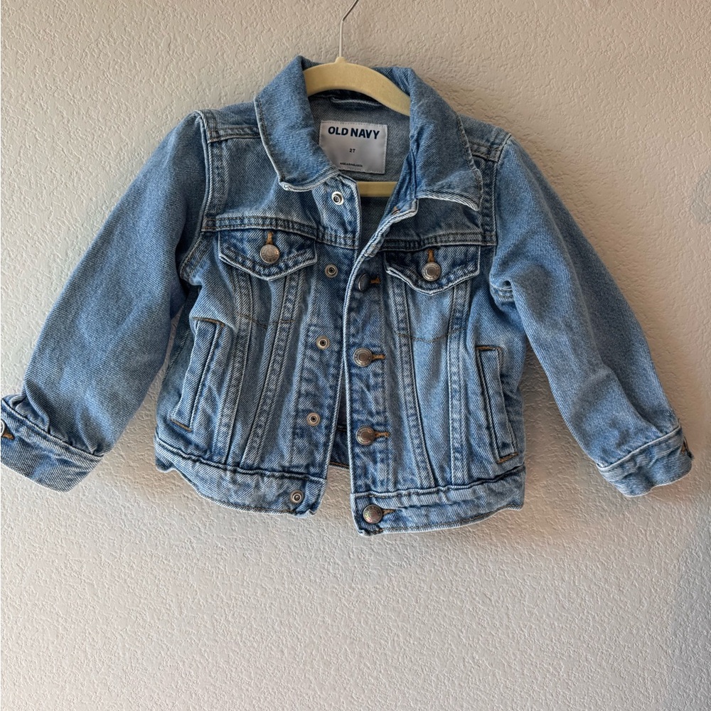 Old Navy Kids Light Blue Jean Jacket